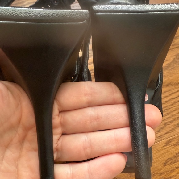 Givenchy Black Ruffled Heels - Picture 6 of 7